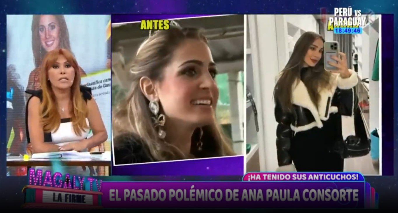 Magaly Medina se identificó con él antes y después de Ana Paula Consorte. (Captura: Magaly TV La Firme)