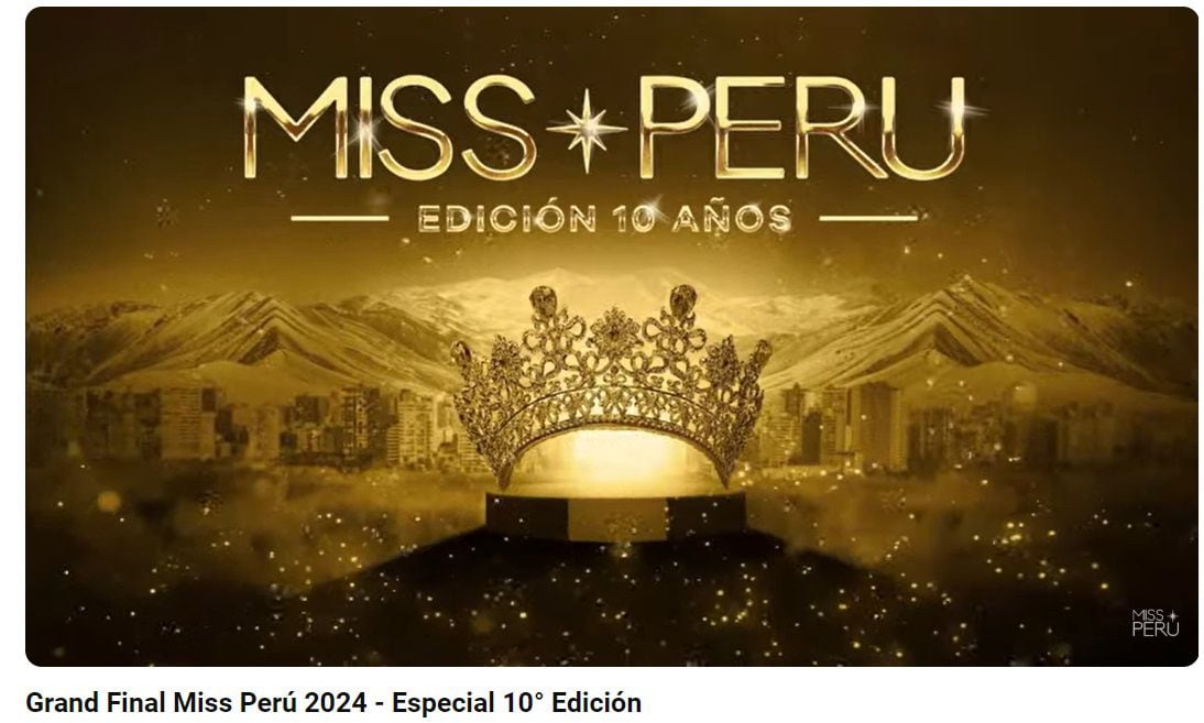 Miss Perú 2024 no inició a las 8:00 p.m.