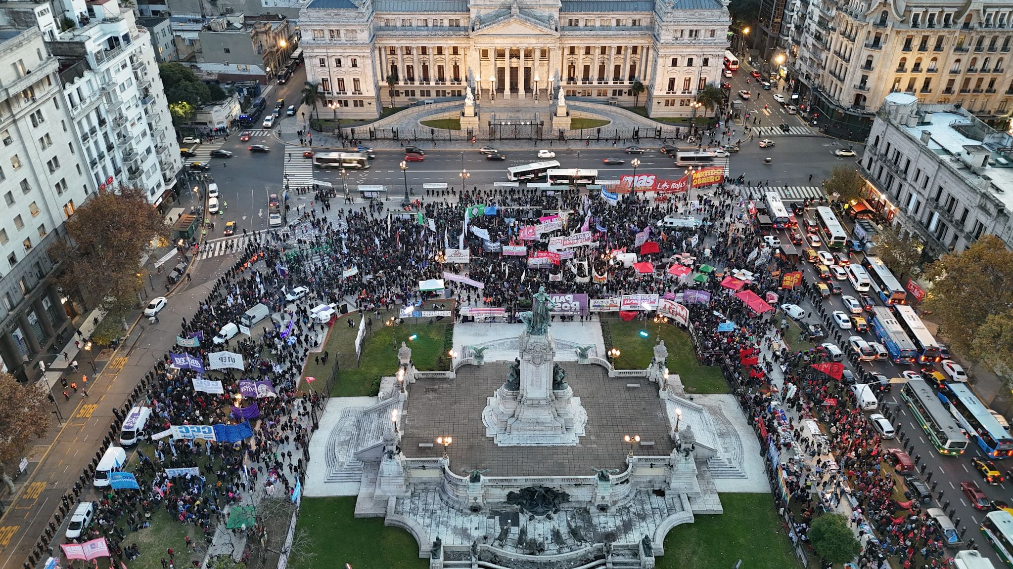 Marcha del Ni una menos - 3/6/2024 - Drone