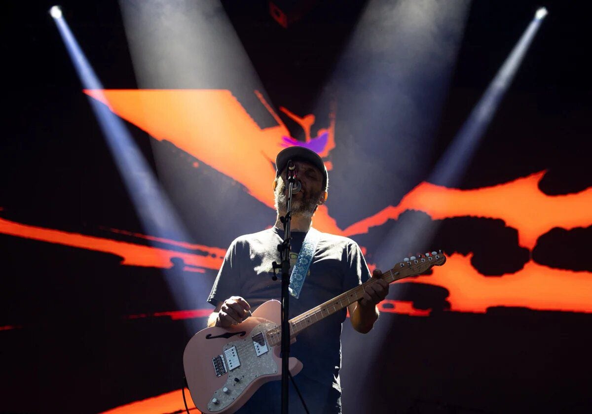 Los Planetas durante su concierto en el pasado festival Tomavistas