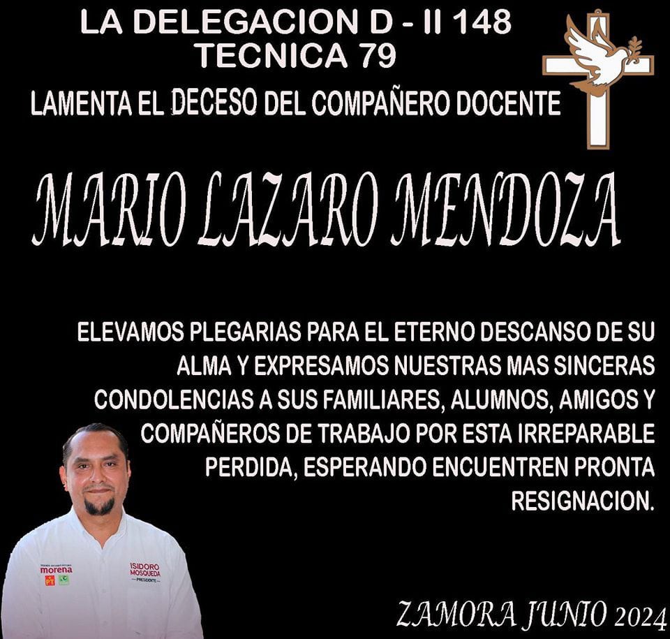 Asesinan a Lázaro Mendoza, regidor municipal suplente de Jacona, Michoacán