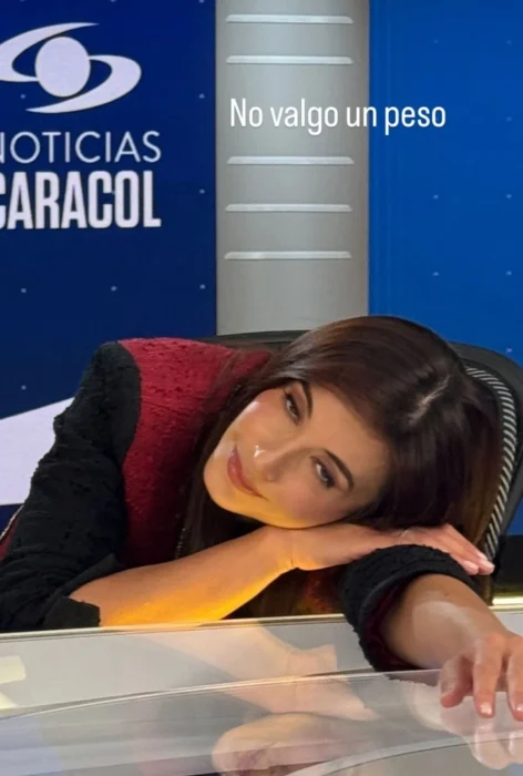 Alejandra Giraldo cansada