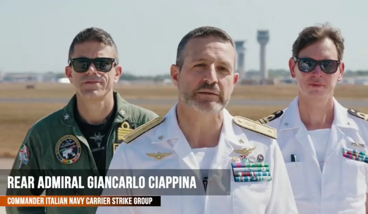 contralmirante de la Marina italiana Giancarlo Ciappina