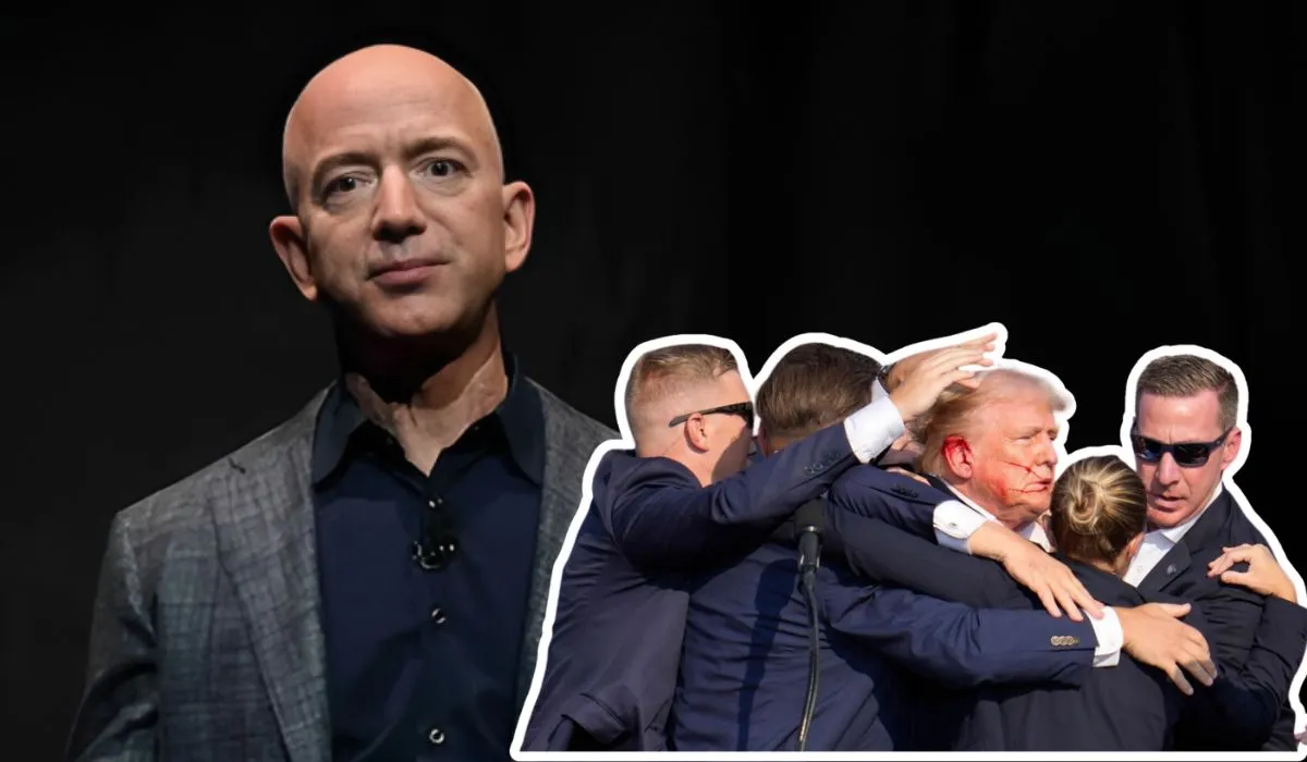 El fundador de Amazon, Jeff Bezos, elogió a Donald Trump