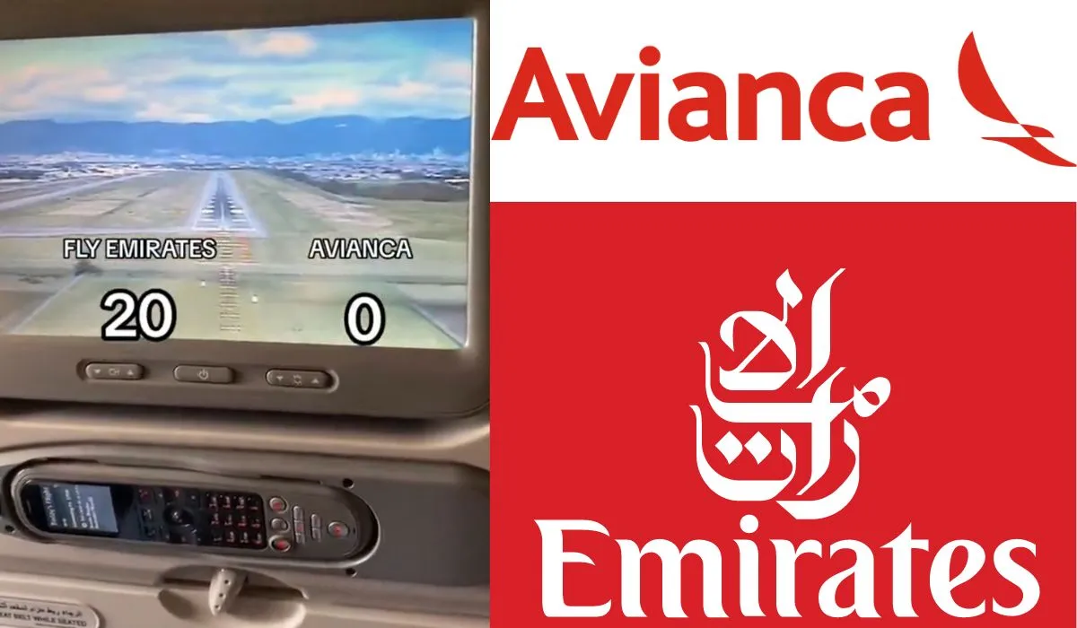 Emirates destrozó a Avianca