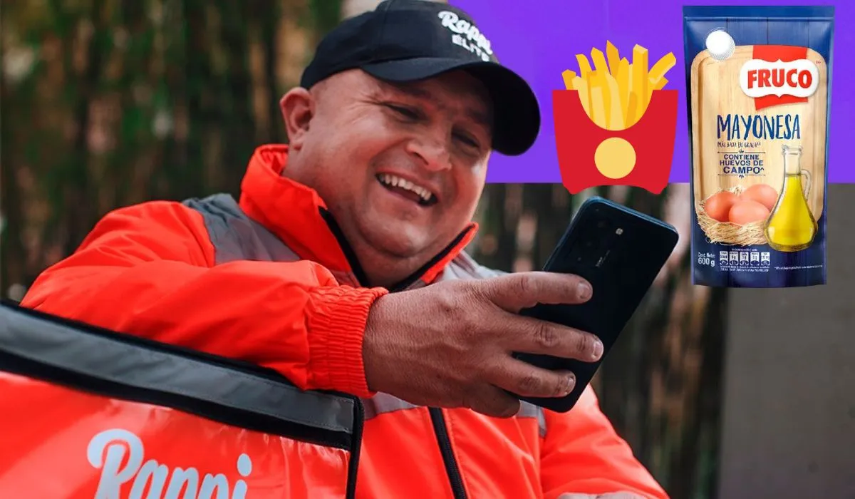 Rappi se fue a buscar otro tipo de mayonesa