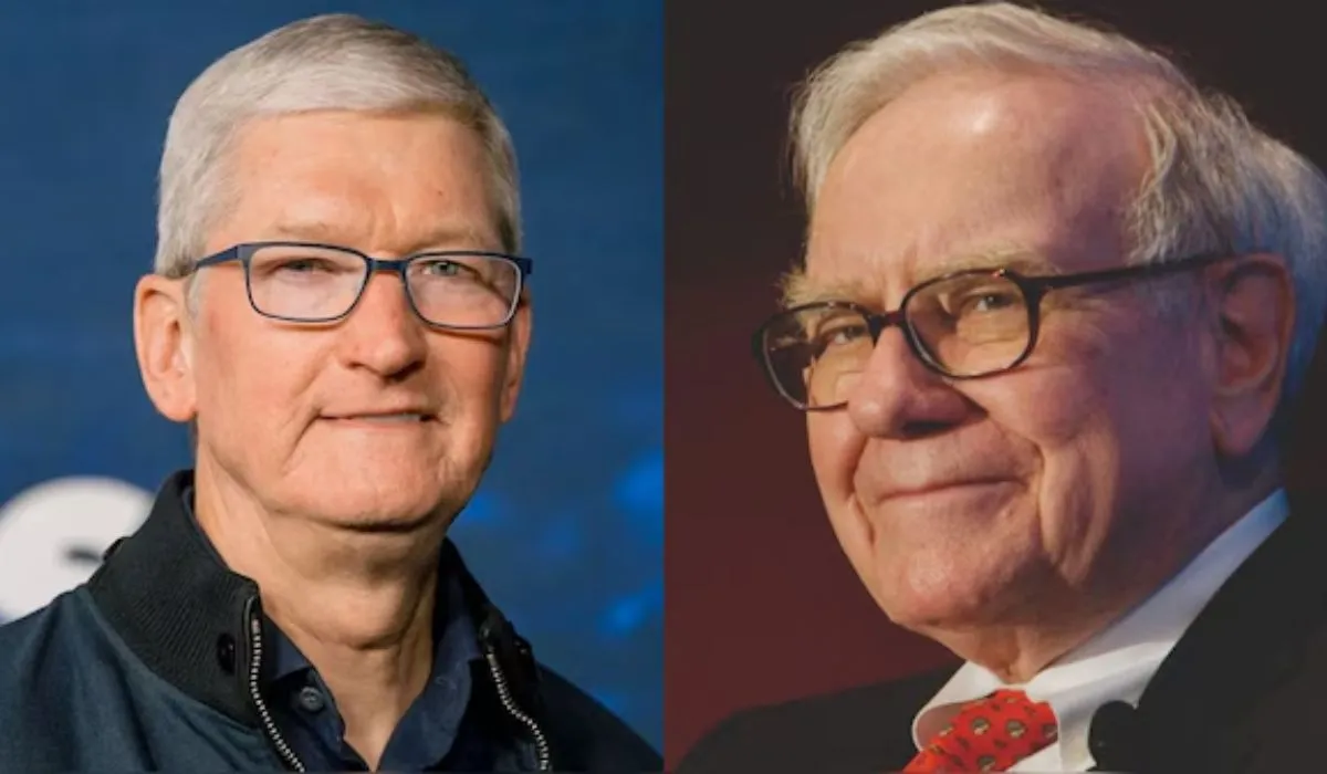 Tim Cook Warren Buffett