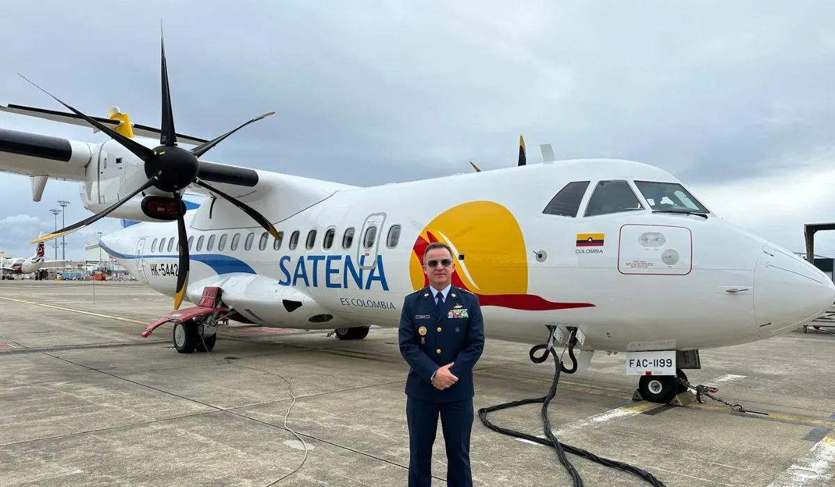 El nuevo avión ATR de Satena