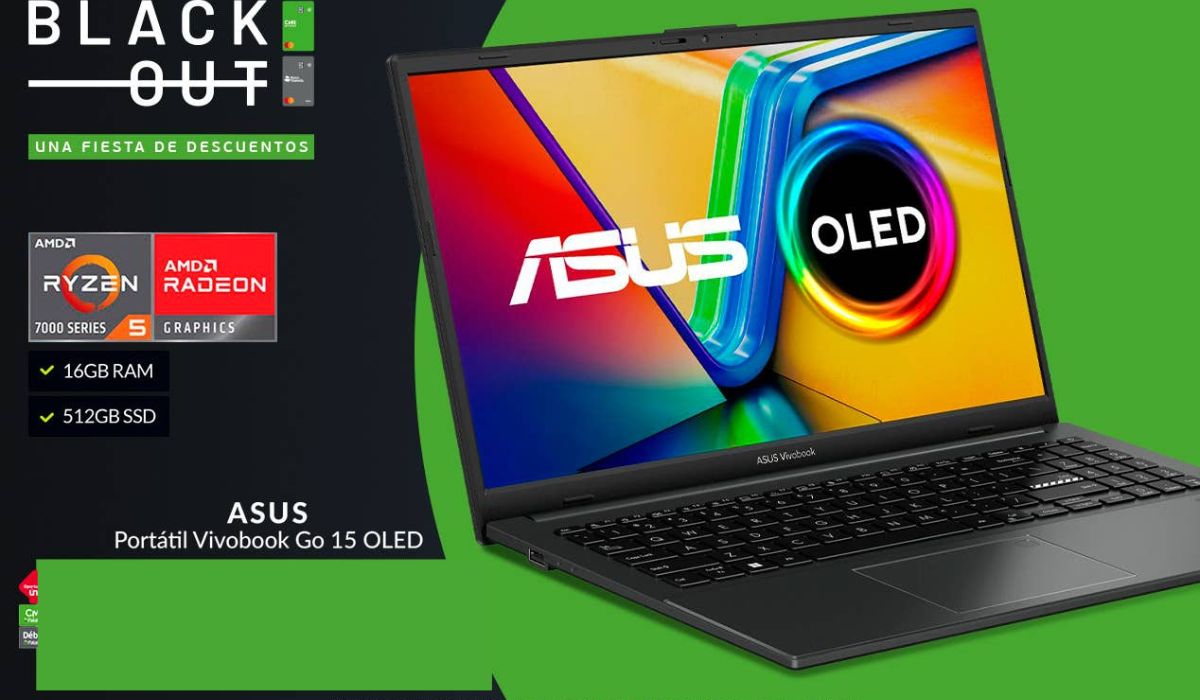 Gran descuento en Falabella ASUS con pantalla OLED y 16 GB de RAM a un precio imperdible