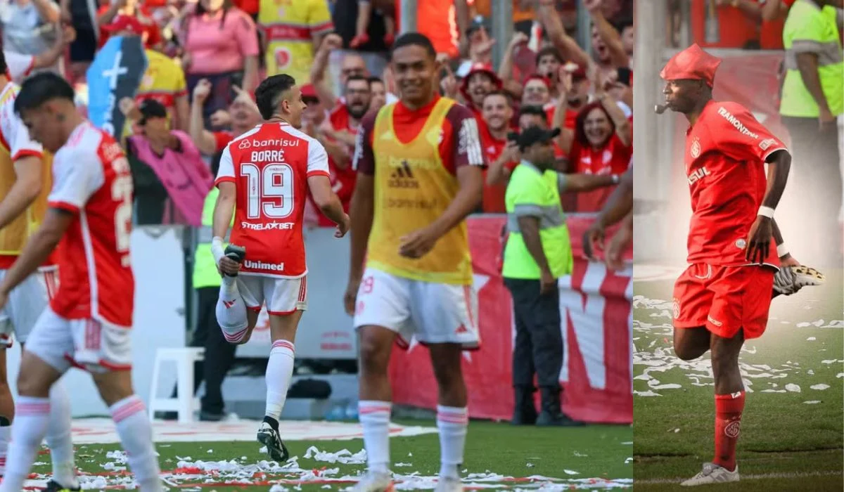 Borré homenajeó a Rentería con un gol en el Gre-Nal