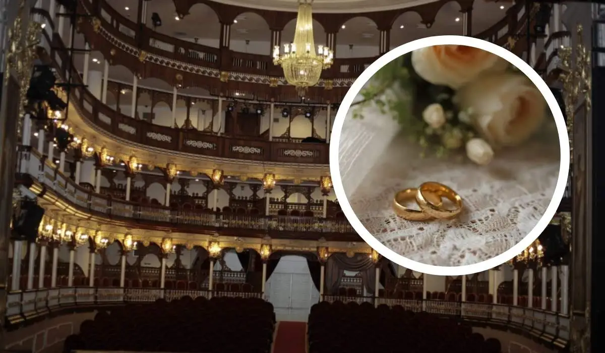 Este es el valor de una boda en el teatro Adolfo Mejía.